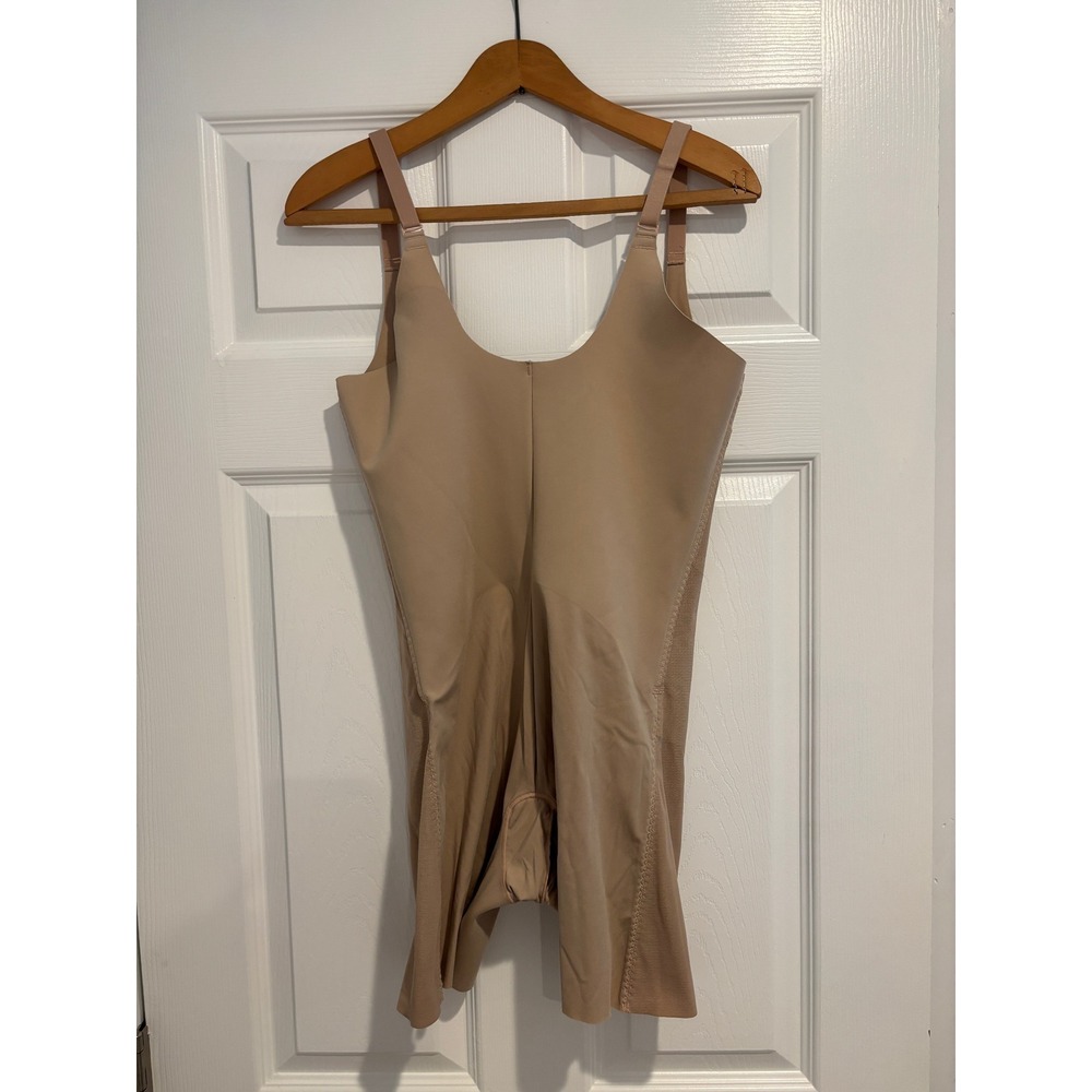 Honeylove SuperPower Short Sand High‎ Compression Sculpting Shapewear Size XL